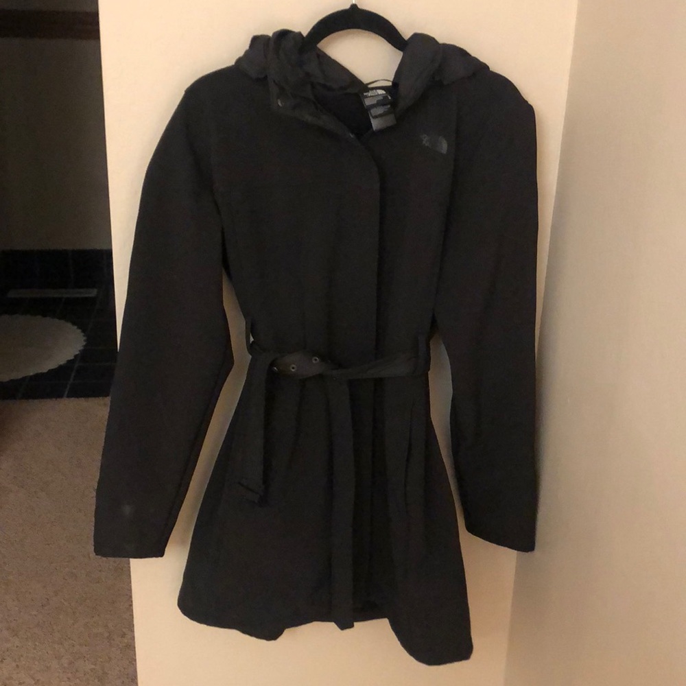 North Face trench coat